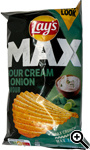 Billede af Lay's - MAX Sour Cream & Onion Flavour