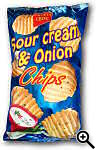 Billede af Crusti Croc - Sour Cream & Onion Chips