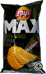 Billede af Lay's - MAX Salt & Black Pepper flavour