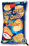 Billede af Crusti Croc - Sour Cream & Onion Chips