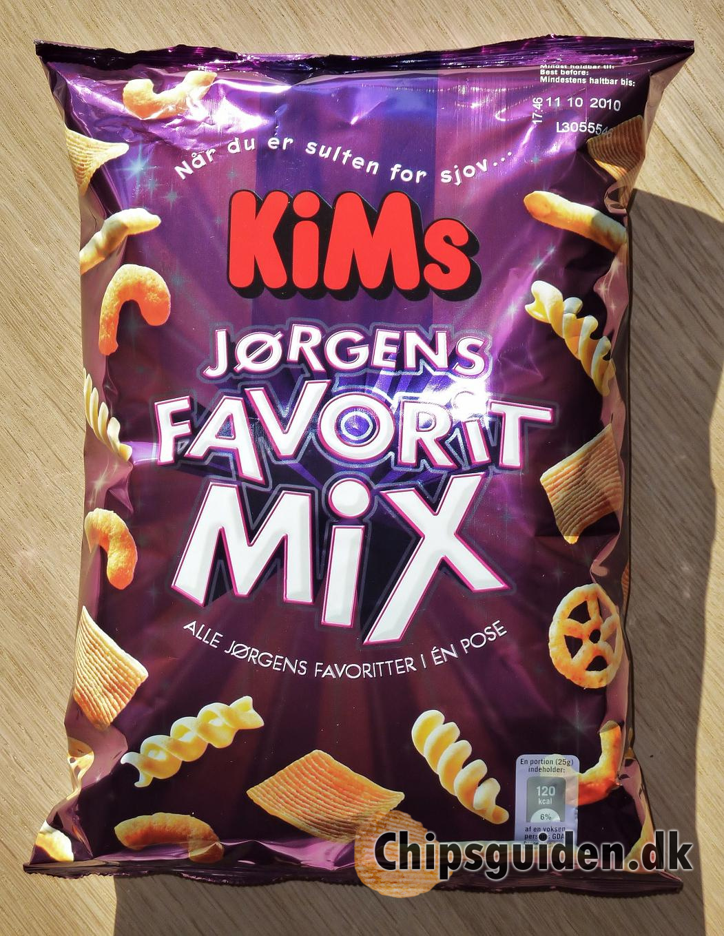 KiMs Jørgens Favorit Mix - Chipsguiden.dk