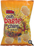 KiMs Ovnbagte Chips - Løg & Ost