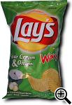 Billede af Lay's - Wavy Sour Cream & Onion