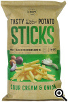 Billede af OK Snacks - Crispy Potato Sticks Sour Cream & Onion