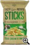 Billede af OK Snacks - Crispy Potato Sticks Sour Cream & Onion